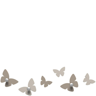 Wieszaczki ścienne Millions of Butterflies CalleaDesign gołębi 50-13-2-13