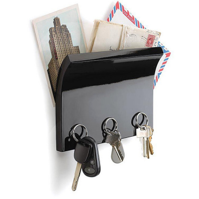 Wieszak magnetyczny na klucze i listy Umbra Magnetter czarny 318200-037