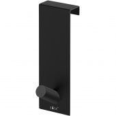 Wieszak mocowany na drzwiach Exit Zack czarny 20737