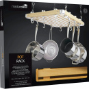 Wieszak na garnki i patelnie nad wyspę kuchenną Kitchen Craft MCPOTRACK