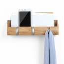 Wieszak na klucze i organizer ścienny Cubby Umbra drewniany 1004250-390