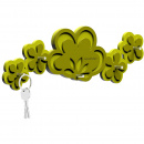 Wieszak na klucze Merletto CalleaDesign biały / szary 56-18-1-1