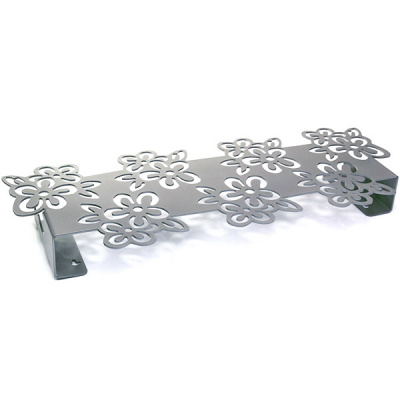Wieszak na ubrania Flower Steel-Design srebrny Flower srebrny