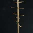 Wieszak na ubrania Seletti Harakiri czarny _13288NER