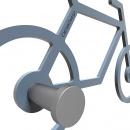 Wieszak ścienny Bike CalleaDesign oliwkowo-zielony 13-008-54