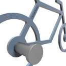 Wieszak ścienny Bike CalleaDesign terakota 13-008-24