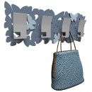 Wieszak ścienny Butterflies CalleaDesign biały 50-13-3-1