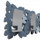 Wieszak ścienny Butterflies CalleaDesign pochmurny róż 50-13-3-33