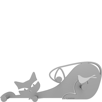 Wieszak ścienny Cat CalleaDesign aluminiowy 53-13-1-2