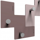 Wieszak ścienny Clo Clo CalleaDesign aluminium 13-001-2