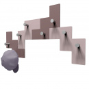 Wieszak ścienny Clo Clo CalleaDesign aluminium 13-001-2