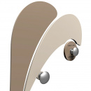 Wieszak ścienny dekoracyjny Butterfly CalleaDesign oliwkowo-zielony 50-13-1-54