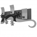 Wieszak ścienny dekoracyjny Gecko CalleaDesign biały 54-13-2-1