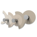 Wieszak ścienny Diennea CalleaDesign biały, aluminiowy 13-014-1