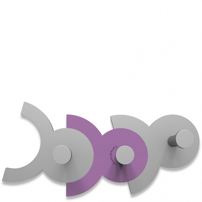 Wieszak ścienny Diennea CalleaDesign fioletowy 13-014-73