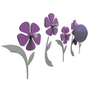 Wieszak ścienny Flo CalleaDesign caffelatte 13-010-14