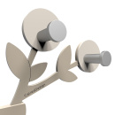 Wieszak ścienny Francine CalleaDesign pomarańczowy, aluminium 13-013-63