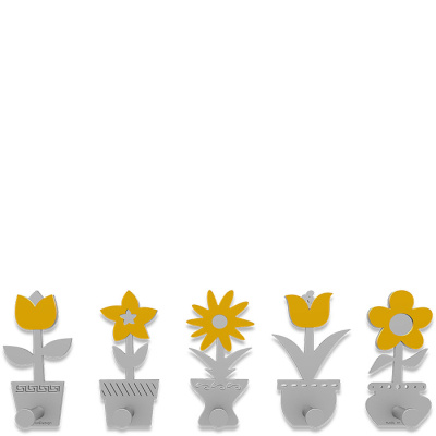 Wieszak ścienny Little Flowers CalleaDesign melon 13-003-62