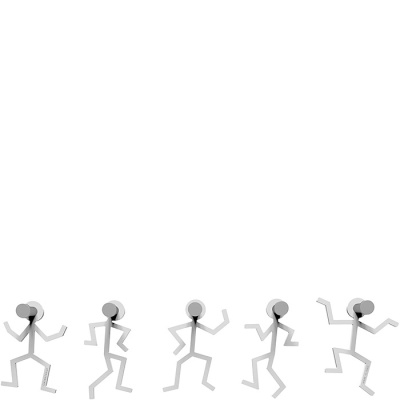 Wieszak ścienny Littleman CalleaDesign biały 13-002-1