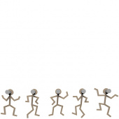 Wieszak ścienny Littleman CalleaDesign caffelatte 13-002-14