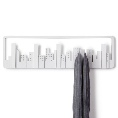 Wieszak ścienny Skyline Umbra biały 318190-660