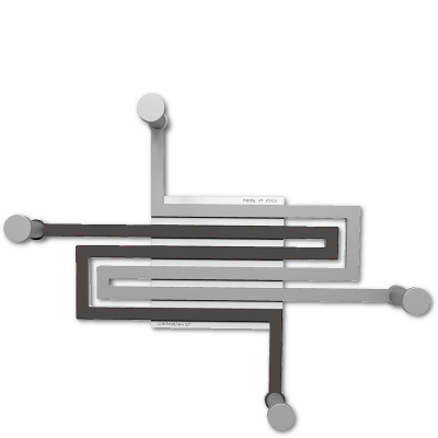 Wieszak ścienny Snake CalleaDesign 13-016-1