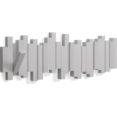 Wieszak ścienny Sticks Umbra szary 318211-918