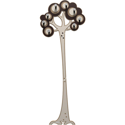 Wieszak ścienny Tree CalleaDesign czekoladowy 13-004-69