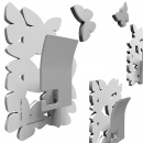 Wieszaki ścienne dekoracyjne Butterflies CalleaDesign pochmurny róż 50-13-4-33