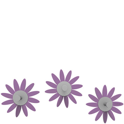 Wieszaki ścienne Maya CalleaDesign fioletowe 13-011-73