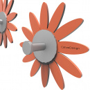 Wieszaki ścienne Maya CalleaDesign oliwkowo-zielone 13-011-54