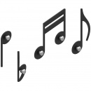 Wieszaki ścienne Rossini CalleaDesign aluminium 51-13-2-2