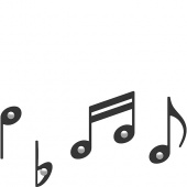 Wieszaki ścienne Rossini CalleaDesign czarne 51-13-2-5