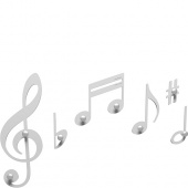 Wieszaki ścienne Verdi CalleaDesign białe 51-13-1-1