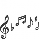 Wieszaki ścienne Verdi CalleaDesign czarne 51-13-1-5