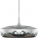 Wisząca lampa Clava Dine UMAGE kolor chrom - białe wnętrze 02097