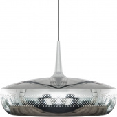 Wisząca lampa Clava Dine UMAGE kolor chrom - białe wnętrze 02097