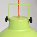 Wisząca nowoczesna lampa w kolorze limonki RegenBogen 497012201