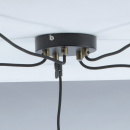 Wiszące klosze czarno mosiężne - nowoczesne oświetlenie MW-LIGHT Industrial 551011305