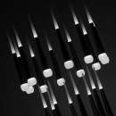 Wiszące sople LED -efektowna, regulowana, 24 żarówki LED RegenBogen Hi-Tech 609013924