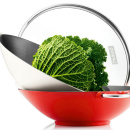 Wok Bodum Chambord ze szklaną pokrywką 37cm pomarańczowy BD-K0810-106E