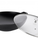 Wok żeliwny ze szklaną pokrywą Calido Kela 4 Litry KE-12475