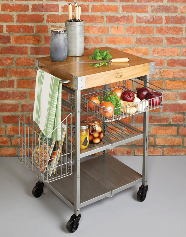 wyspa kuchenna na kółkach