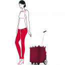 Wózek na zakupy Reisenthel Carrycruiser Dark ruby ROE3035