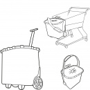 Wózek na zakupy Reisenthel Carrycruiser Dots ROE7009