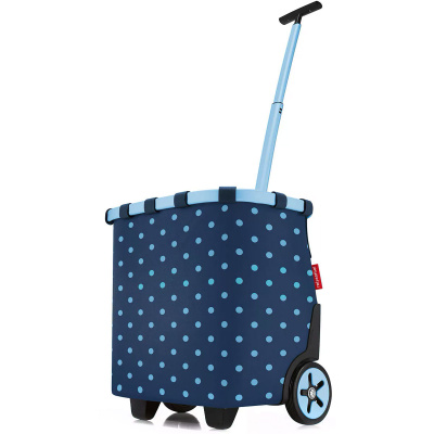 Wózek na zakupy Reisenthel Carrycruiser Frame Mixed Dots Blue ROE4081