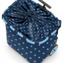 Wózek na zakupy Reisenthel Carrycruiser Frame Mixed Dots Blue ROE4081