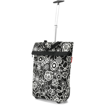 Wózek na zakupy Reisenthel Trolley M Fleur Black RNToff7013