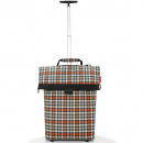 Wózek na zakupy Reisenthel Trolley M Glencheck red RNT3068