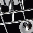 Wyjątkowa lampa sufitowa chromowana na 8 żarówek Megapolis DeMarkt 638012008